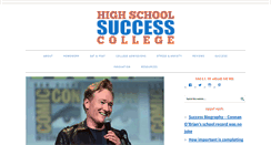 Desktop Screenshot of highschoolcollegesuccess.com